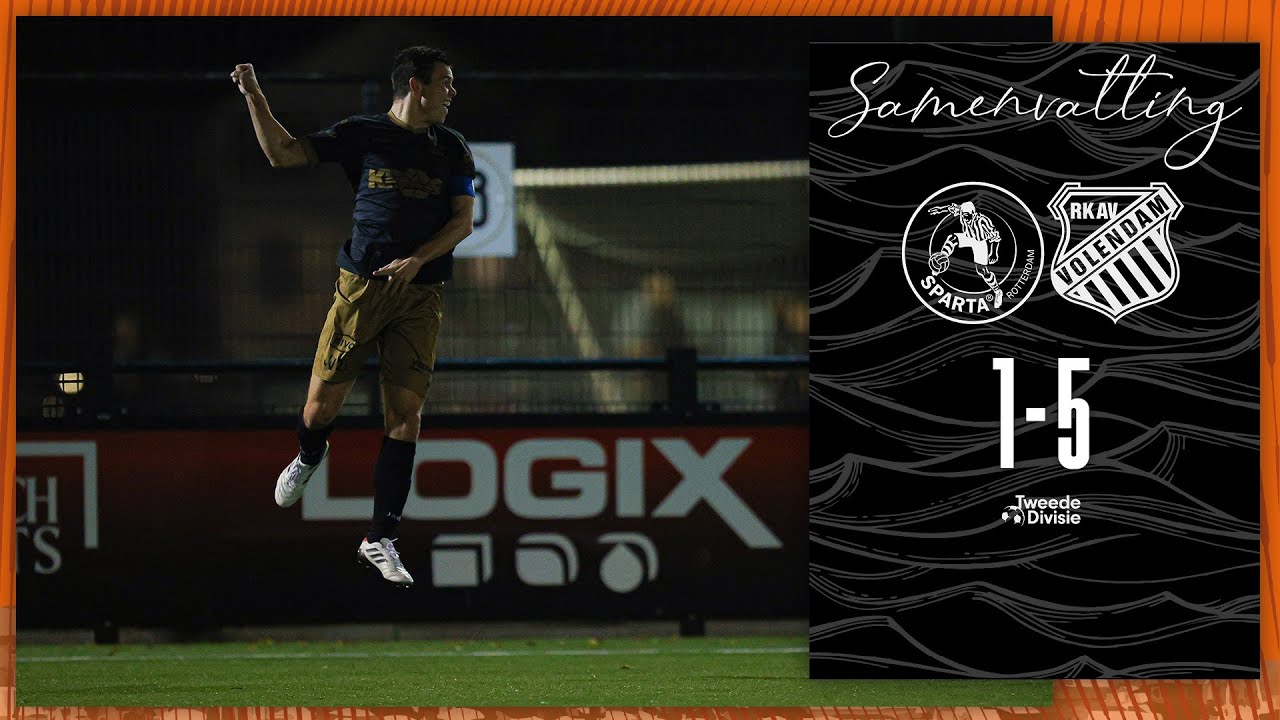 🤯 WERELDGOAL van RUNDERKAMP | Samenvatting Jong Sparta Rotterdam - RKAV Volendam: 1 - 5 (2025-2026)