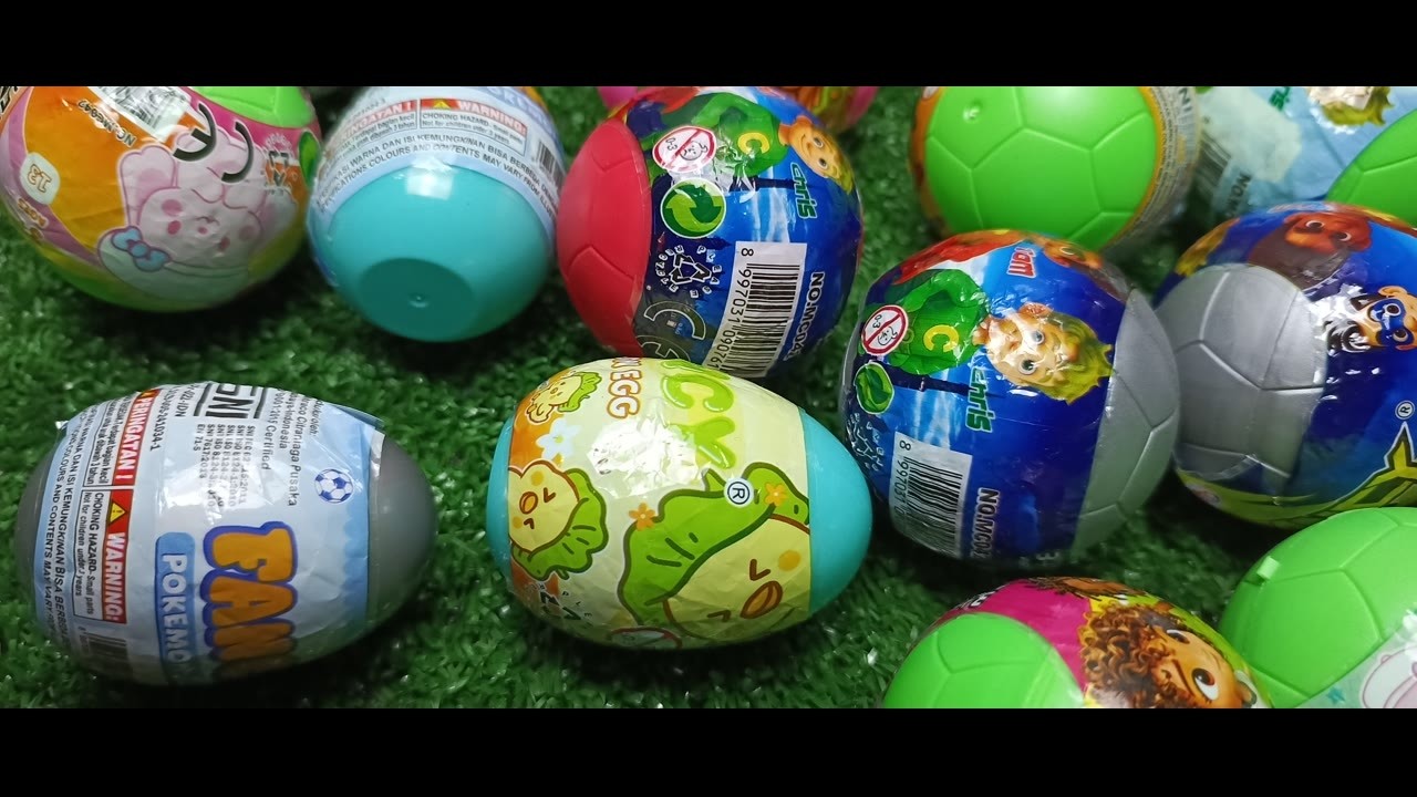 8|Satisfying ASMR Kinder Joy Verrassingseieren Uitpakken met Minecraft Speelgoed en Heerlijke Chocol