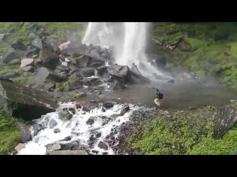 Stream Crossing - Jogini Waterfall, Vashisht, Manali