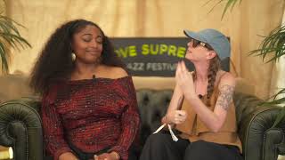 Samara Joy talking Everything Jazz at Love Supreme 2026 screenshot 1