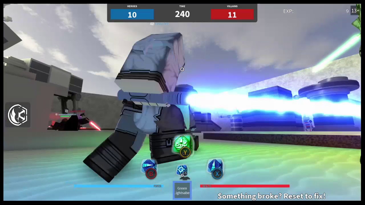 Roblox Star Wars Clash Of The Force Youtube - roblox game star wars