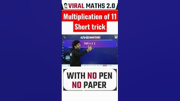 Viral Maths | Navneet sir | #viralmaths #viralmathshorts #viral #speedmaths #multiplication