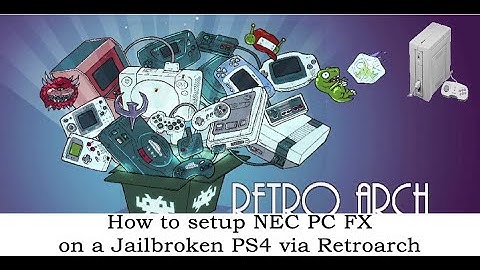 How to setup NMEC PC PX Emulator via Retroarch on a jailbroken PS4, 2025