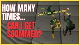 I Got Scammed Repeatedly On Purpose | OSRS