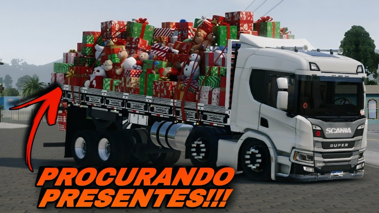 PROCURANDO OS PRESENTES DE NATAL NO GLOBAL TRUCK ONLINE 🤩🏄🏻‍♂️🚛