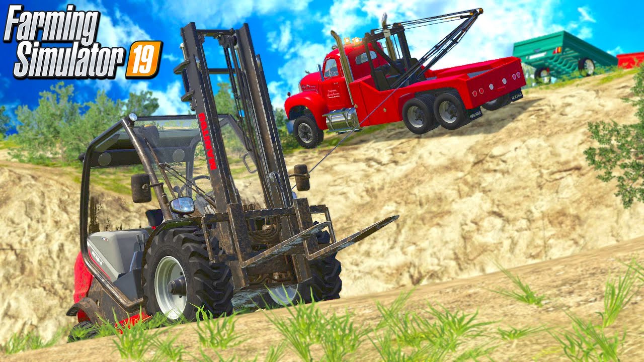 THINGS DIDN'T GO WELL! SCRAPYARD TOWING | FARMING SIMULATOR 2019