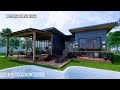 Relaxing house Trailer | 10m x 11m with swimming pool