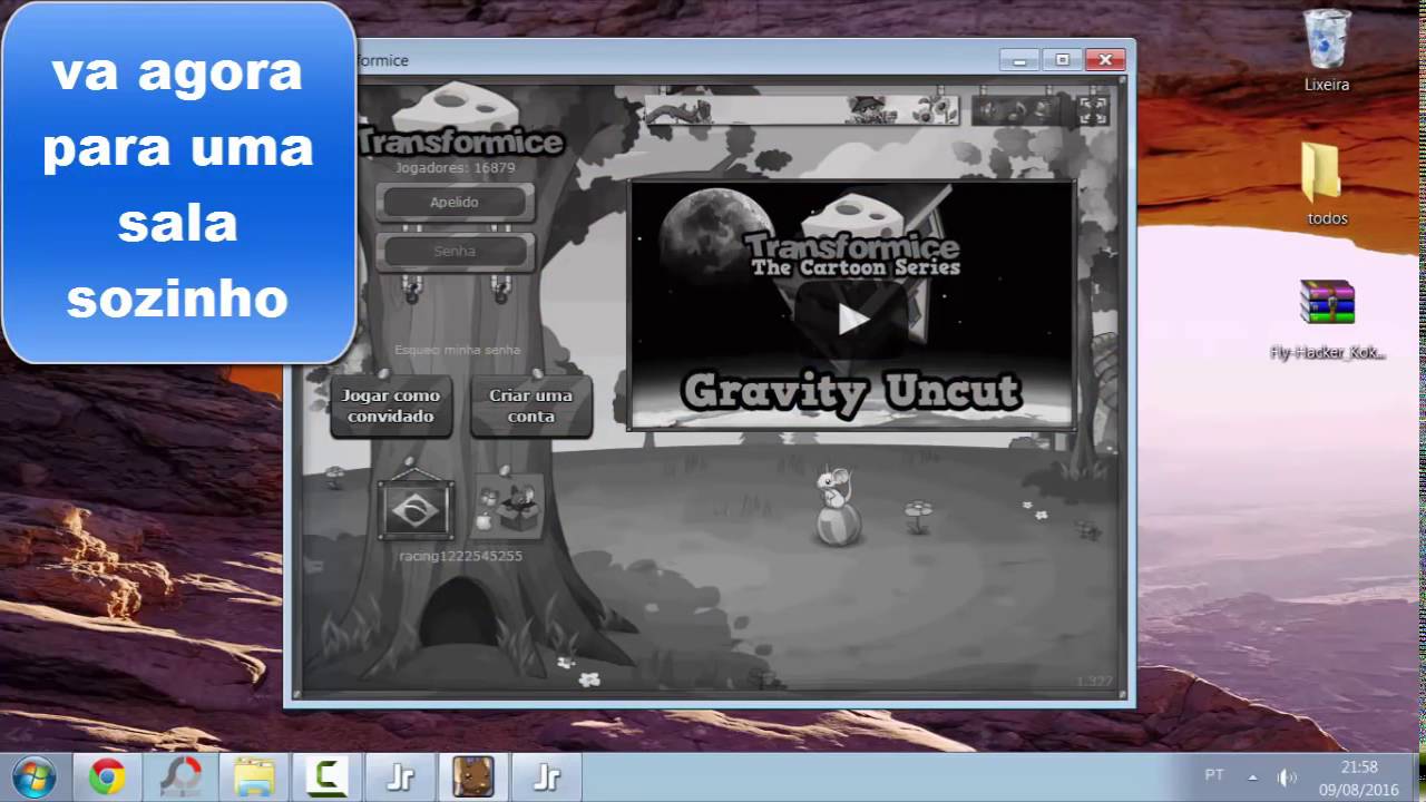 Fly Hack Transformice 2016 Atualizado