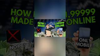 Make money online using mobile phone 📱#lernen #ytindia