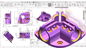 Solidworks Tutorial Advanced Exercise | Tips and Tricks | Free Courses सीखिए