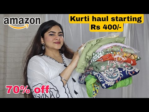 Amazon Kurti Gal Under Rs 800 | Dailywear Kurti | Office/ College Kurtis | Amazon  Kurta Set Haul