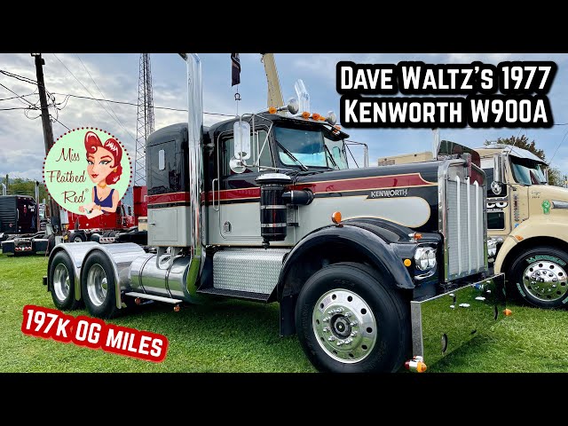 Dave Waltz's 1977 W900A Kenworth with 197k Original Miles Truck