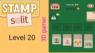 Stamp Solitaire Card  Matching level 20 Solution and Walkthrough for Gameplay 