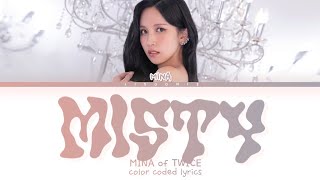 Mina Misty Lyrics Color Coded Lyrics