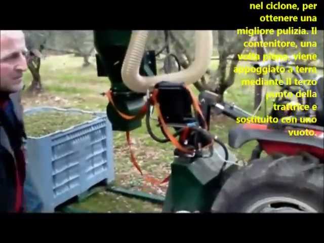 www.olivaservice.it - Avvolgitore reti e aspiratore olive e defogliatore -  YouTube