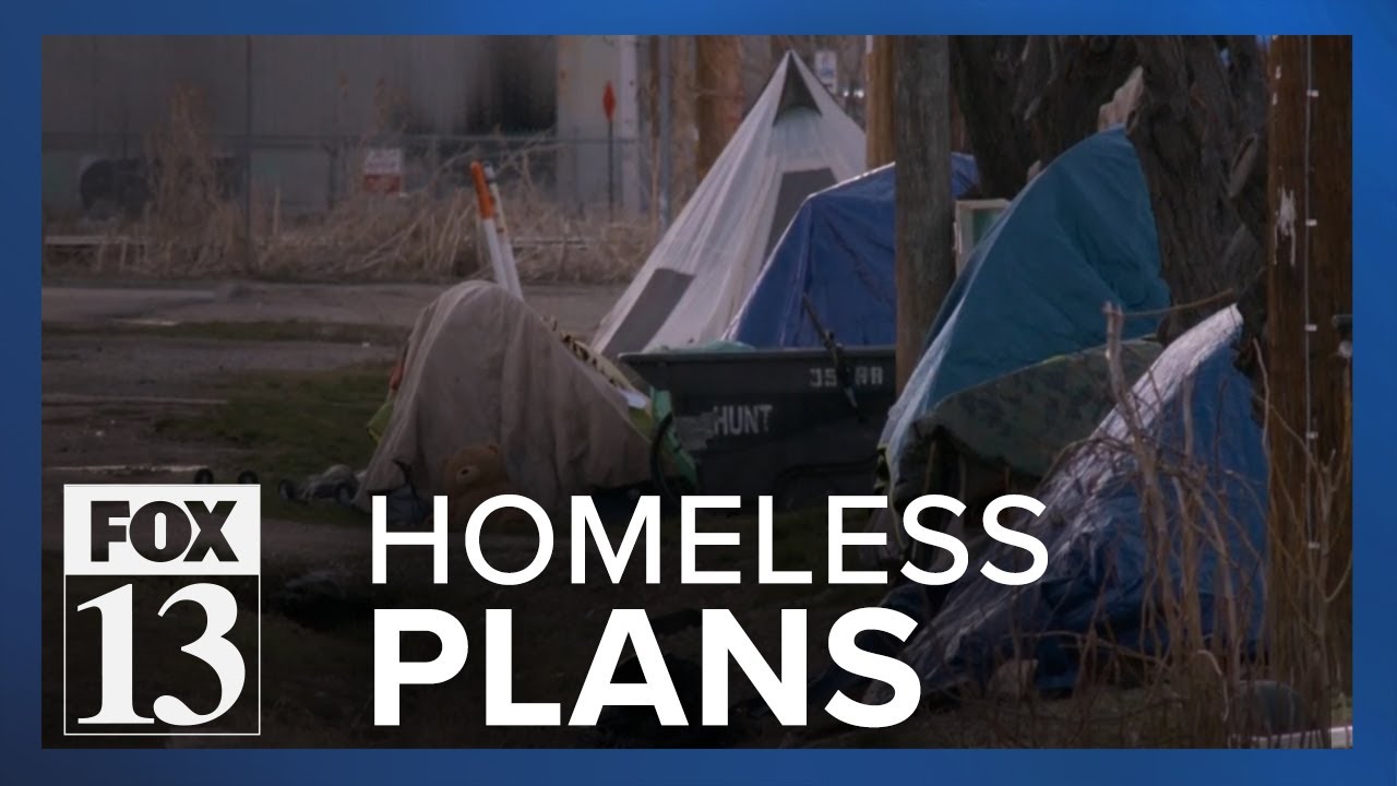 Salt Lake City may lift homeless center ban - YouTube