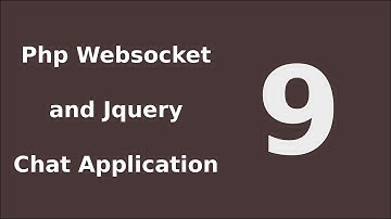 Php Chat Application System Tutorial Websocket and Jquery - 9 Set Username B