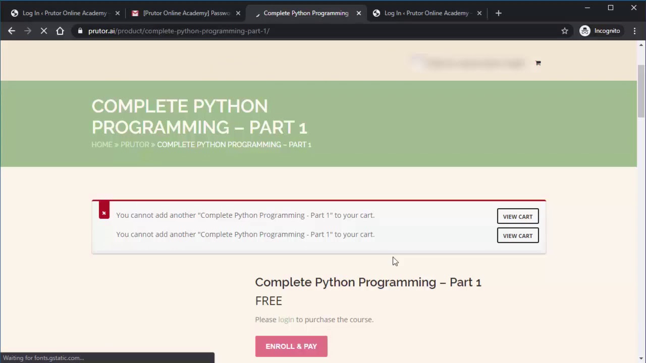 prutor ai Free Course Registration to Quiz - YouTube