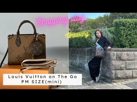 NEW RELEASE 2021 LOUIS VUITTON ONTHEGO PM SIZE_Mod Shots, What