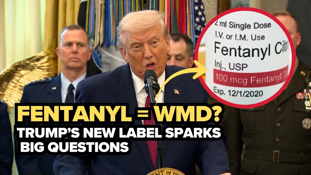 Trump just labeled fentanyl a “weapon of mass destruction.” Here’s what that actually means.