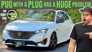 The PHEV Costs $16,000 More!! 2023 Peugeot 308 Review