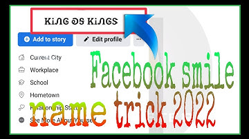 How to make smile name Facebook Account 2022 | Smile name Facebook account || Smile name fb id