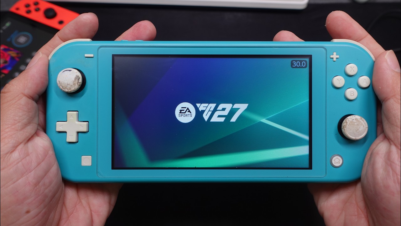 FC 27 Nintendo Switch Lite Performance Review - YouTube