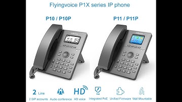 Hướng dẫn cài đặt điện thoại để bàn VoIP Flyingvoice P10 P10P IP Phone