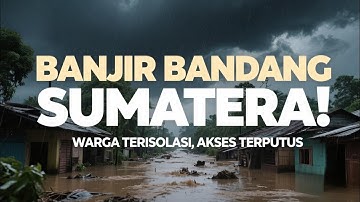 BANJIR BANDANG SUMATERA 2025 🌊 | Analisis Pakar ITB: Ini BIANG KEROK Sebenarnya!