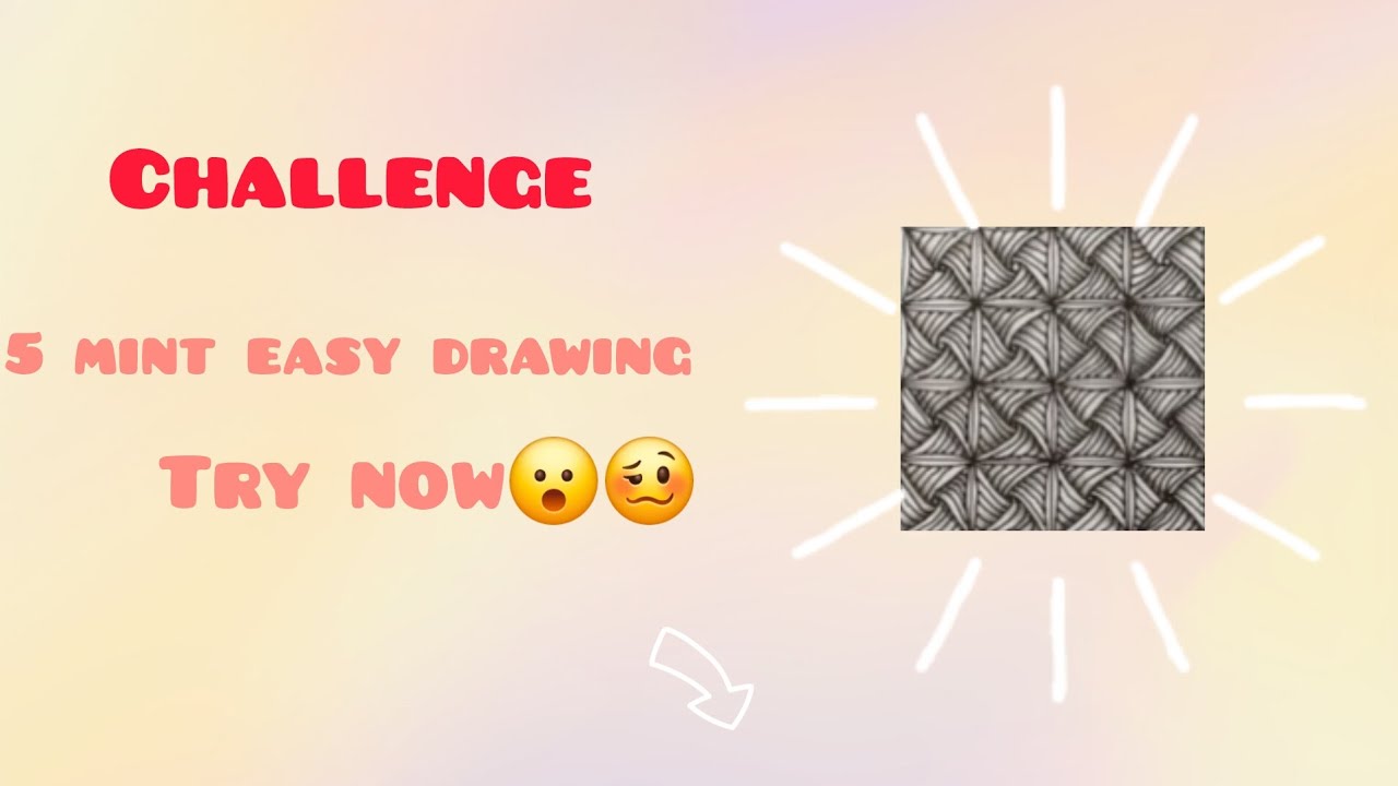 SIMPLE five minute easy drawing try now😮🥴 - YouTube