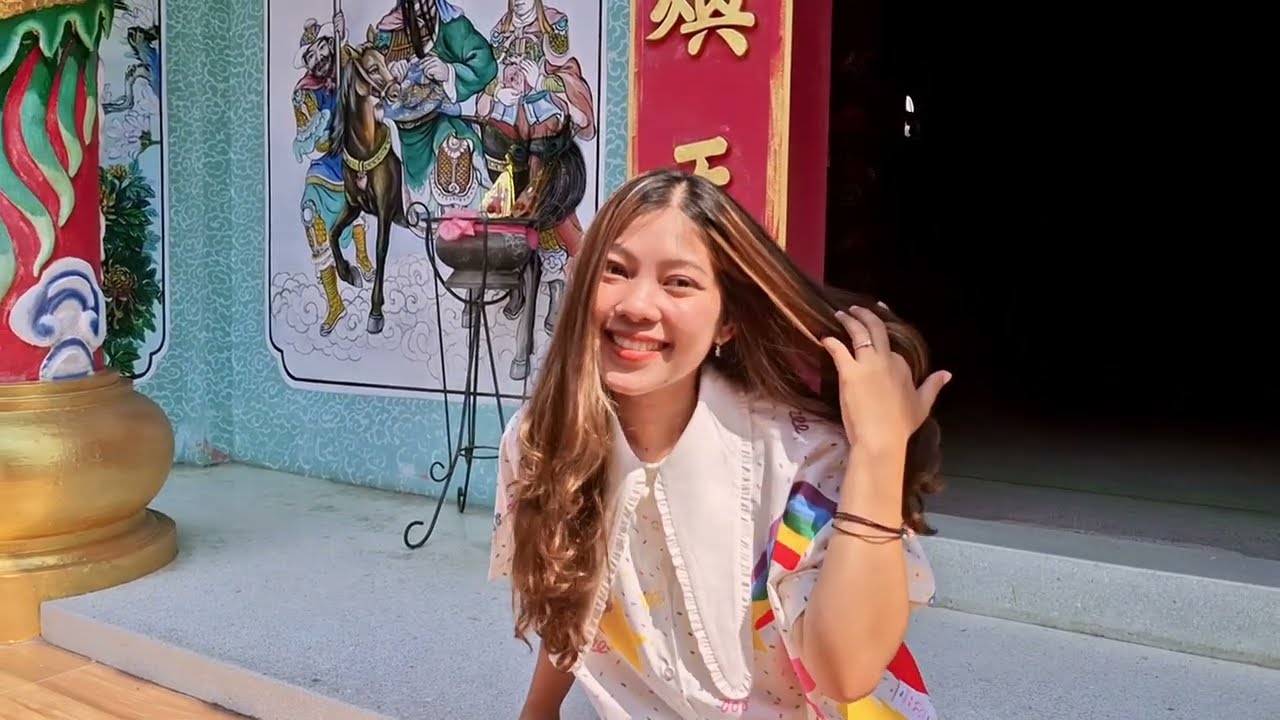 เบื้องหลัง ล่ามุมถ่ายรูป ตรุษจีน 2569 ศาลเจ้าเเม่ทับทิม