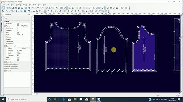 Optitex Pattern  making Details Video By APNI THINK