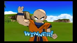 Dragon Ball Z Budokai 2 Original PS2 Version Nappa Vs Krillin