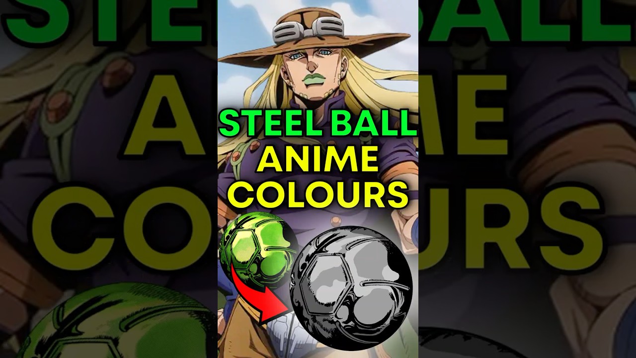 Will The Steel Ball Colour Change From Green To Grey? - SBR Anime