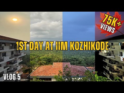 First Day at IIM Kozhikode ?? New Hostel Room | Life at IIM | VLOG 5 | Aksaam #cat2021 #iimkozhikode