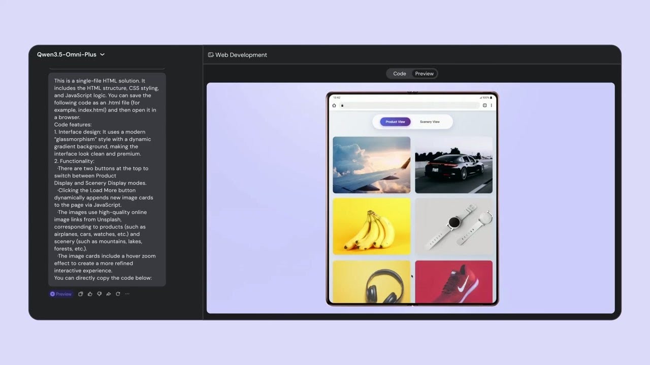 Qwen 3.5-Omni: Audio-Visual Vibe Coding Changes Everything - YouTube