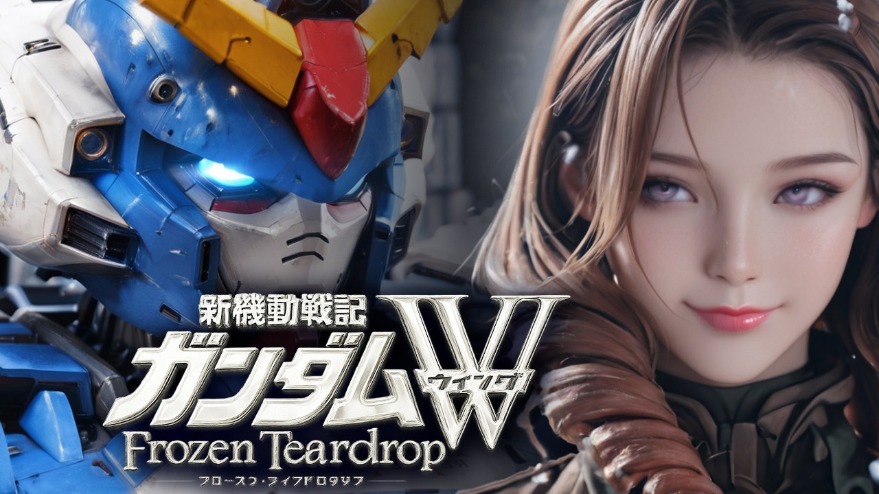 韓国新機動戦記ガンダムW GUNDAMWING PerfectReview未開封 Gundam Wing Frozen Teardrop Remake MV #gundamwing #新機動戦記