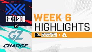 New York Excelsior VS Guangzhou Charge - Overwatch League 2021 Highlights | Week 6 Day 2