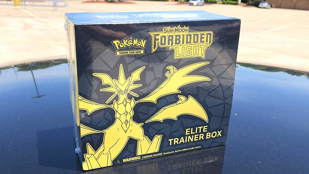 OPENING NEW POKEMON FORBIDDEN LIGHT BOX FROM WALMART! - YouTube