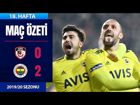 ÖZET: Gaziantep FK 0-2 Fenerbahçe | 18. Hafta - 2019/20