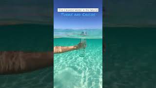 Have you ever seen water this clear? 📍 Grace Bay Beach, Turks and Caicos