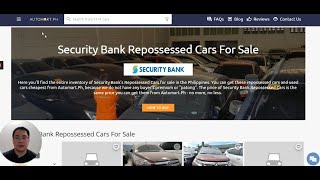 How to Buy Repossessed Cars from SecurityBank, Buy Bank Auction Cars