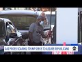 Gas prices soar as Trump seeks to reassure Republicans