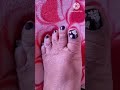 CHOCOLATE KISSED PEDI NAILART #beauty #pedicure #nailart #chocolate #blessed #fyp