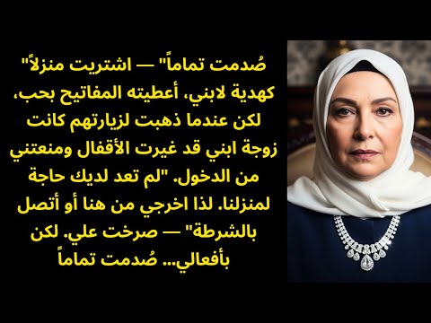 اشتريت منزلا لابني وزوجته غيرت الأقفال بعت كل شيء في 48 ساعة