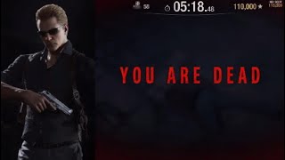 Resident Evil 4 Remake Wesker Chopped in Half By Garrador New Death Animation