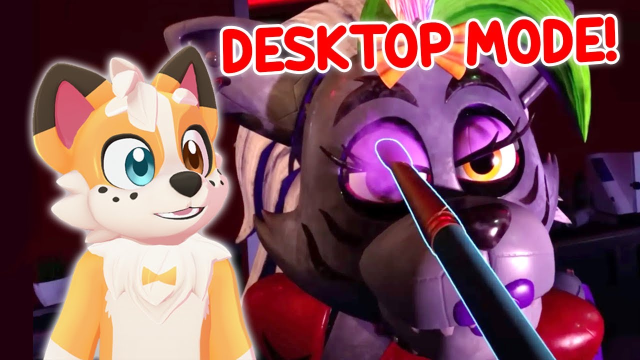 I DID ROXY'S MAKEUP! | Furry Plays FIVE NIGHTS AT FREDDY'S HELP WANTED ...