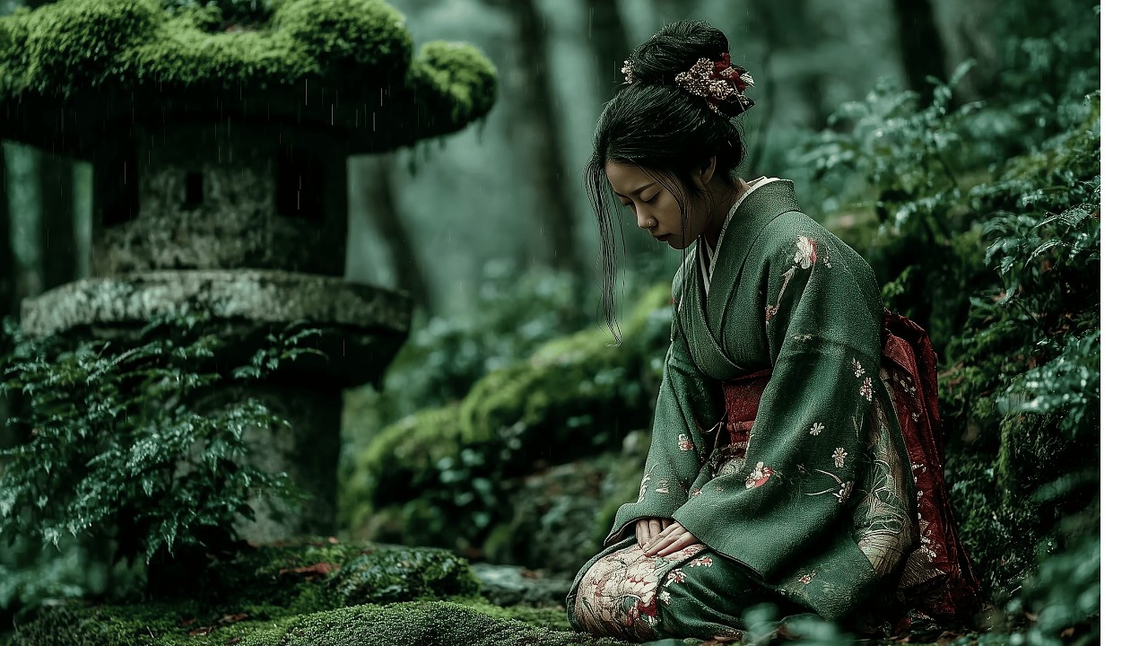 Geisha | Japanese Relaxing Music | Shamisen & Koto | Evocative Ambience