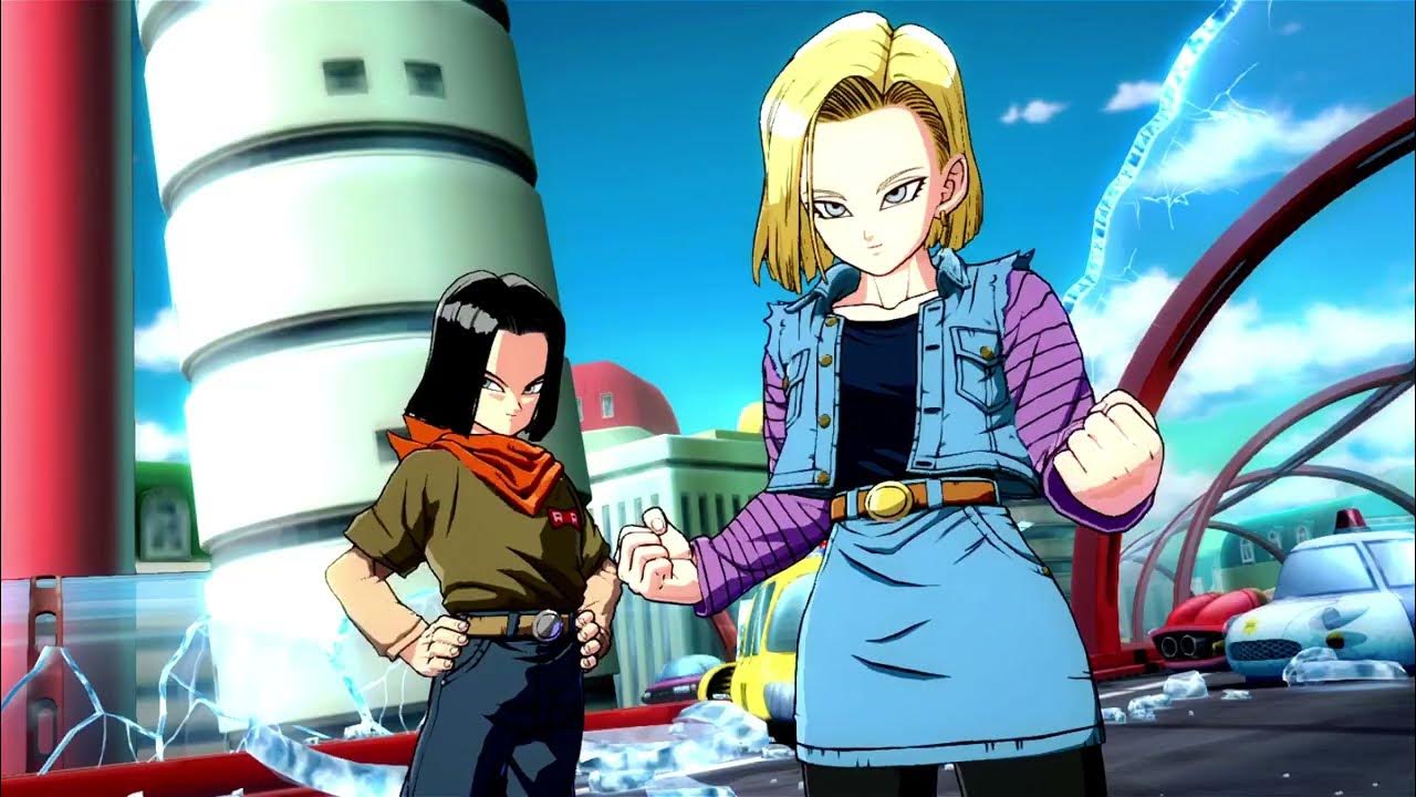 TRUNKS vs ANDROIDS 17 + 18 + 16 • Dragon Ball FighterZ • Epic Gameplay