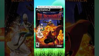 Movies with a Video Game as it’s sequel: #pixar